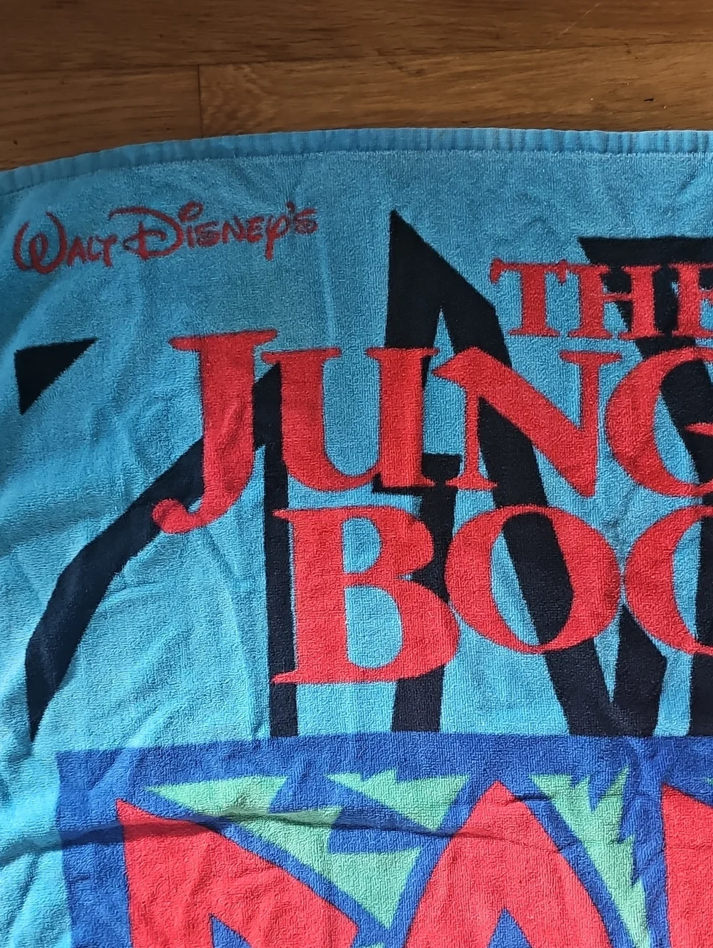 Walt Disney The Jungle Book Beach Towel Bare Necessities Front Graphics